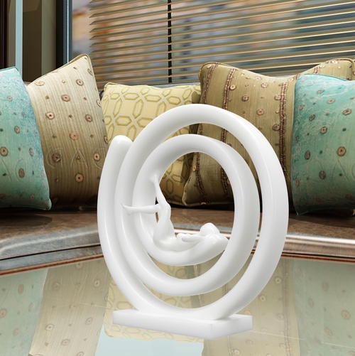 3D Design Human Body Woman Figurine For Home