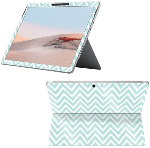 MightySkins GL-MISURFGO220-Aqua Chevron Glossy Glitter Skin for Surfac