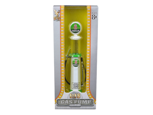 Indian Gasoline Vintage Gas Pump Cylinder 1/18 Diecast Replica by Road