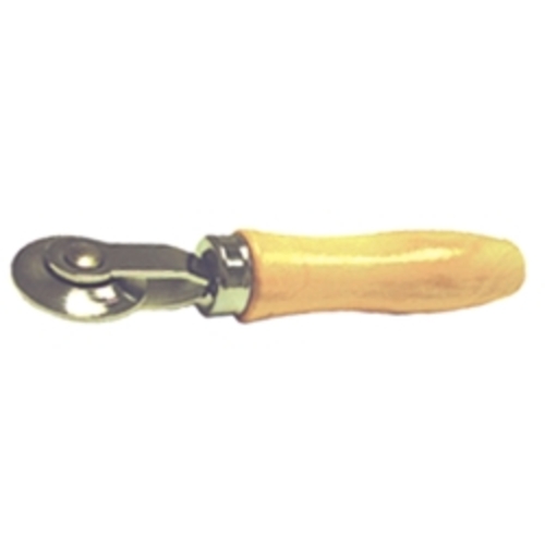 TI43 1.5 in. dia. x 2 mm Ball Bearing Stitcher with Wooden Handle