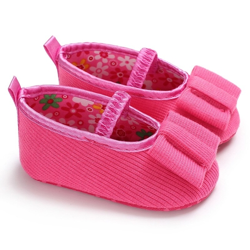 3Styles Cute Baby Girl Soft Sole Shoes Newborn