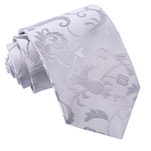 Passion Classic Tie - Silver