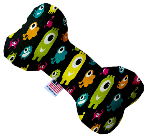 Mirage Pet 1333-CTYBN6 Monster Zoo Canvas Bone Dog Toy - 6 in.