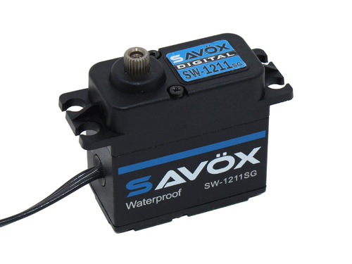 Savox SAVSW1211SG-BE 0.08sec 347.2 oz 7.4V Waterproof High Voltage Dig