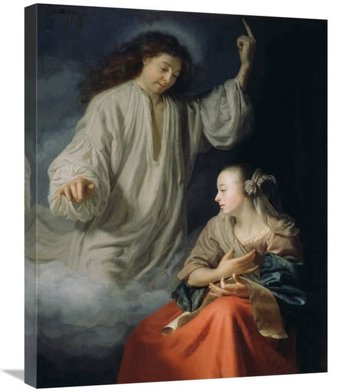Global Gallery GCS-456168-2228-142 22 x 28 in. The Annunciation Art Pr
