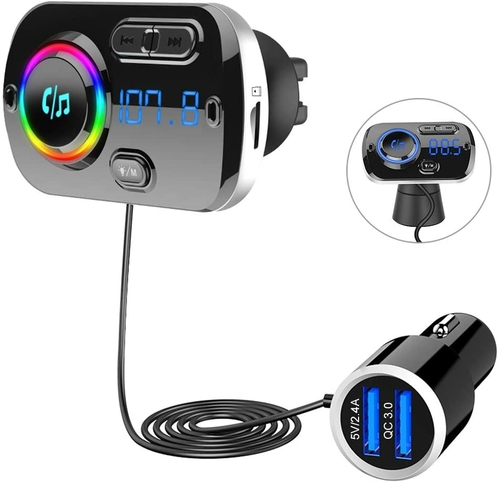 FM Transmitter Bluetooth 5.0 Car Radio Car Charger