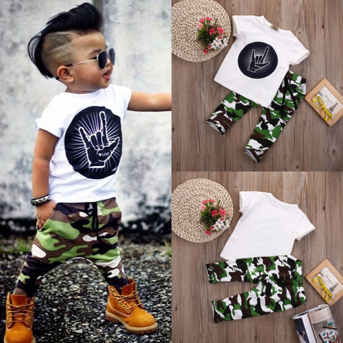 Stylish Infant Toddler Baby Kids Boys Outfits