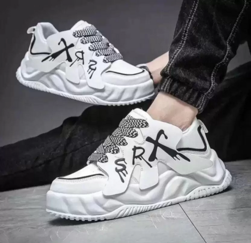 shoes high premium quality Sneakers For Men  (White) (Size 6)