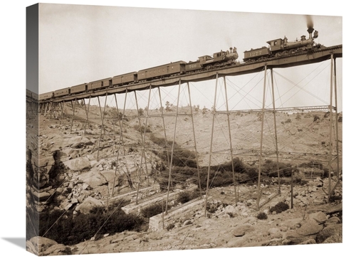 Global Gallery GCS-455352-22-142 22 in. Dale Creek Bridge, Wyoming