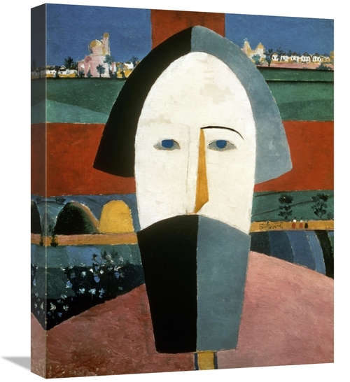 Global Gallery GCS-278336-22-142 22 in. Farmers Head Art Print - Kazim