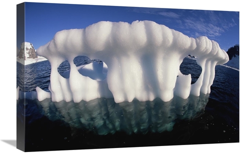 Global Gallery GCS-397778-1624-142 16 x 24 in. Melting Shard of An Ice