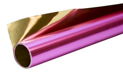 Folia 2004552 19.5 x 31 in. Aluminum Foil Rolls, Rose & Gold