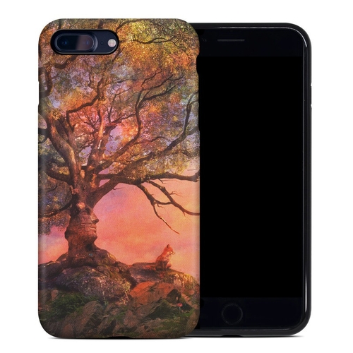 DecalGirl AIP7PHC-FOXSUN Apple iPhone 7 Plus Hybrid Case - Fox Sunset