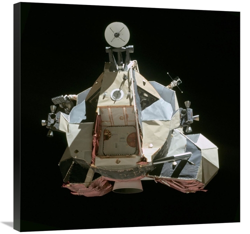 Global Gallery GCS-393570-3030-142 30 x 30 in. Challenger the Apollo 1