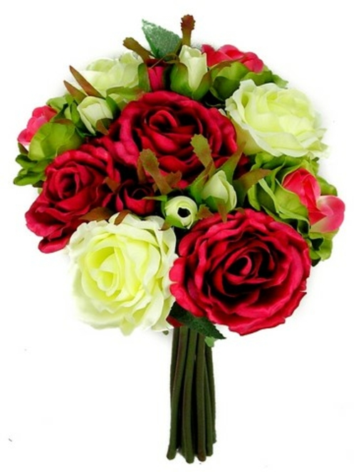 Admired by Nature GPB0115-ROSE MIX Artificial Rose Bouquets, Rose 