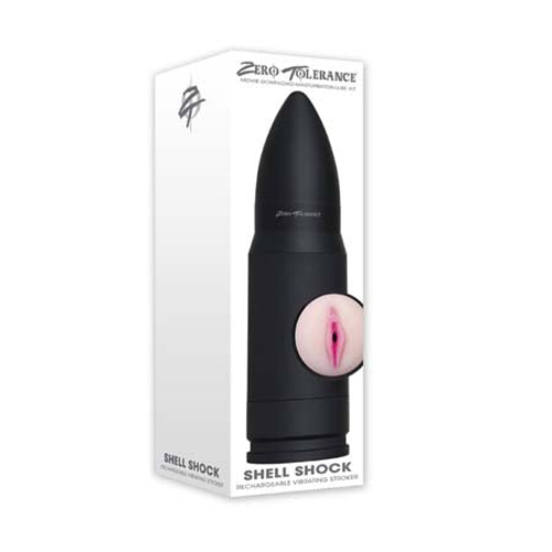 Zero Tolerance Shell Shock Rechargeable Bullet-Shaped Vibrating Vagina