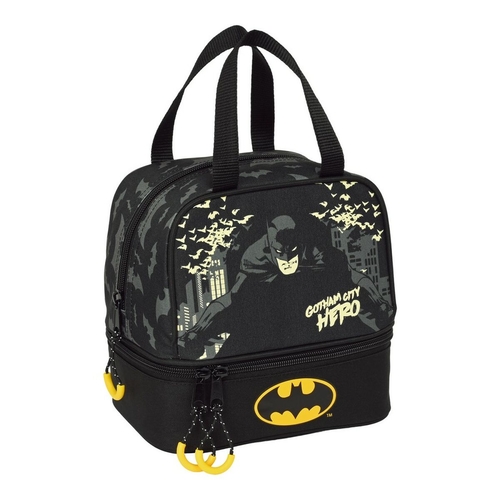 Lunchbox Batman Hero Black (20 x 20 x 15 cm)