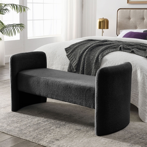 52" Bench for Bedroom End of Bed Modern Contemporary Design Ottoman