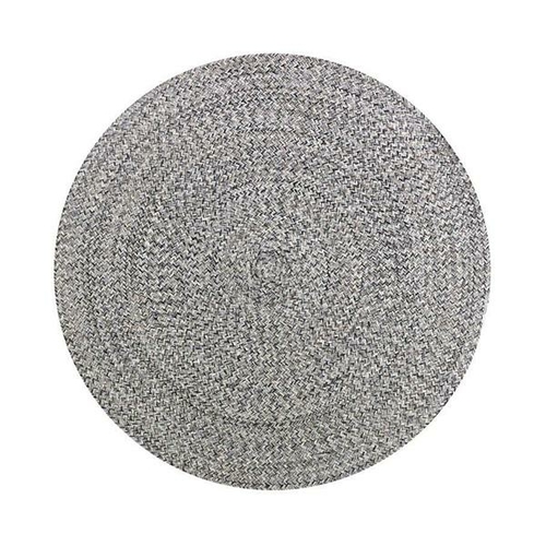 Dotti Merino Round Steel Grey Rug