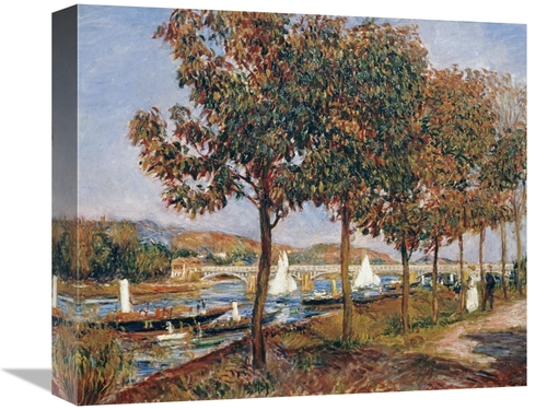 Global Gallery GCS-267121-16-142 16 in. The Bridge at Argenteuil Art P