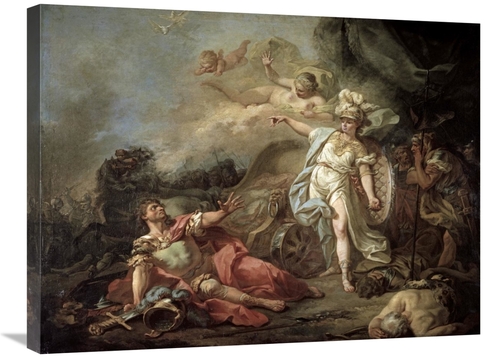 Global Gallery GCS-281948-30-142 30 in. Battle of Minerva Against Mars