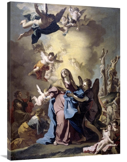 Global Gallery GCS-281260-40-142 40 in. The Virgin Swooning on Calvary