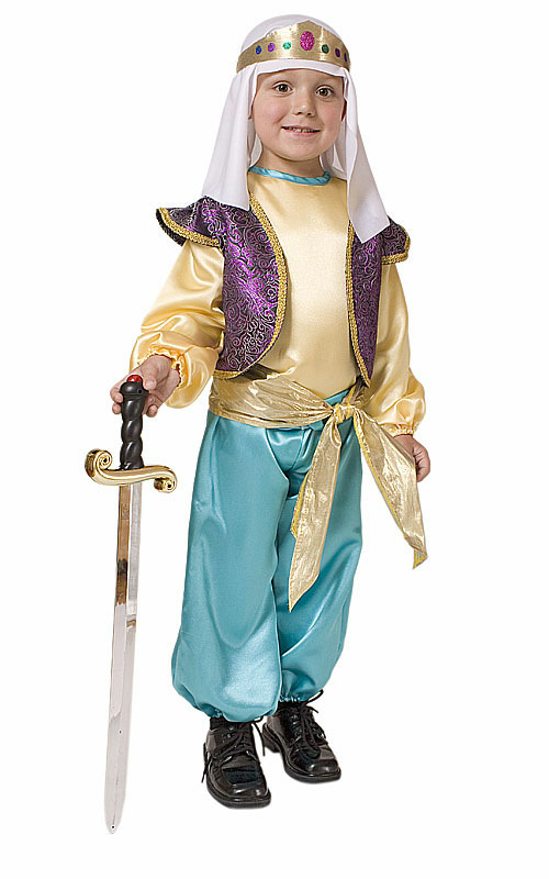 Dress Up America 551-T2 Arabian Sultan - Toddler T2