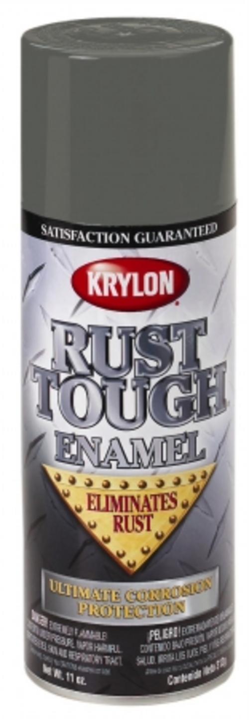 Krylon Division 9213 Aluminum Metallic Rust Tough Enamel Aerosol 