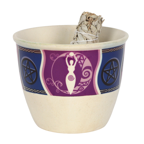 13cm Goddess Smudge Bowl