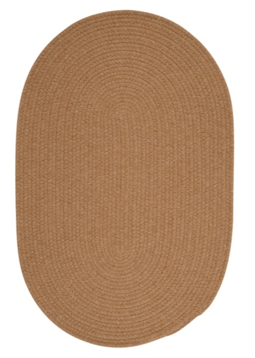 Colonial Mills Rug WL12R024X096 Bristol - Evergold 2 ft. x 8 ft. Braid