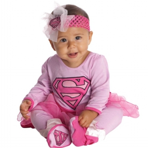 Rubies Costumes Supergirl One Piece  Infant Costume 6-12 Months