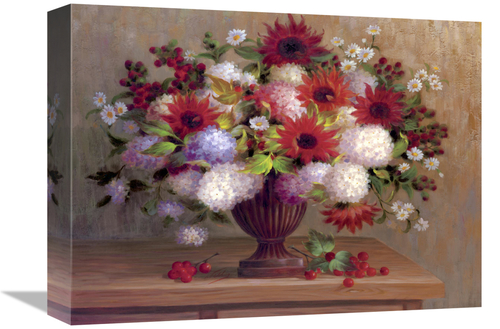 Global Gallery GCS-123921-1216-142 12 x 16 in. Angelinas Flowers II Ar