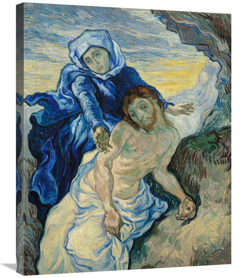 Global Gallery GCS-281286-30-142 30 in. Pieta - After Delacroix Art Pr