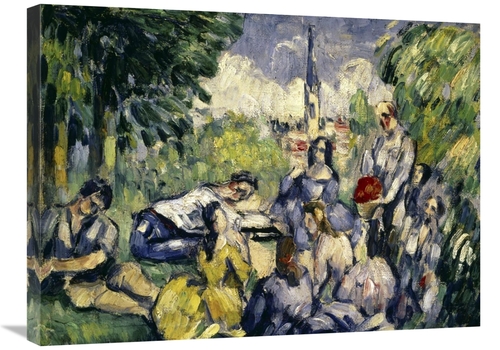 Global Gallery GCS-281846-30-142 30 in. Lunch on the Grass Art Print -