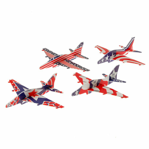 Patriotic Gliders - Pack of 12