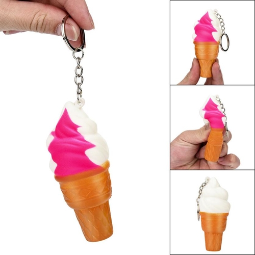 9.5cm Decorative Fun Ice Cream Squishy S Rising