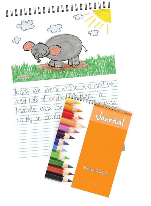 Hammond & Stephens 1483030 Elementary Writing Journal, 8.5 x 11 in