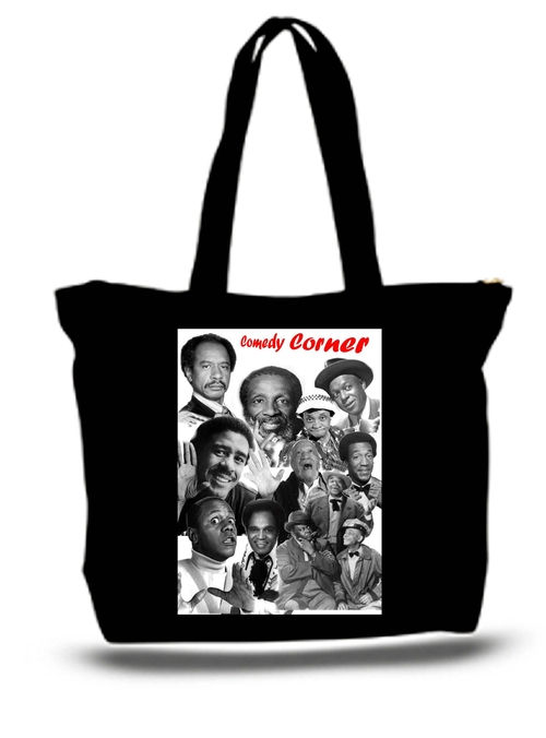 African American Comedy Legends Large Tote Grocery