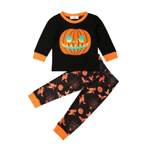 Fashion Kids Baby Girl Boy Pumpkin Sets