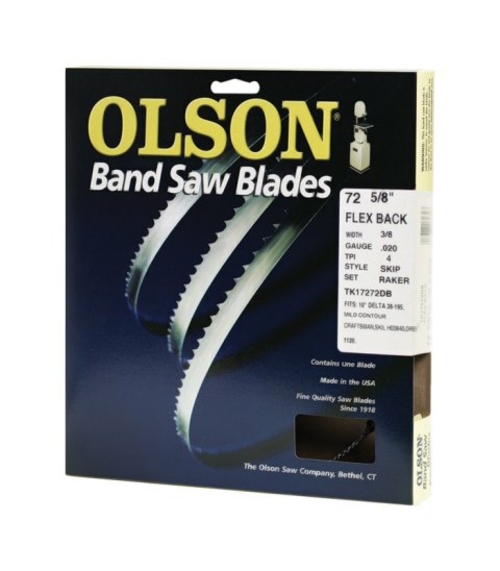 Olson Saw WB58275DB 72.63 x 0.38 in. Band Saw Blade