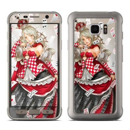 DecalGirl SGS7A-QOCARDS Samsung Galaxy S7 Active Skins - Queen Of Card