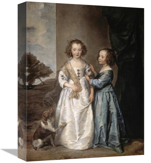 Global Gallery GCS-277455-16-142 16 in. Philadelphia & Elisabeth Whart