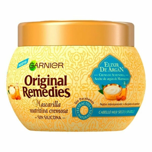 Nourishing Hair Mask Elixir de Argán Original Remedies Garnier