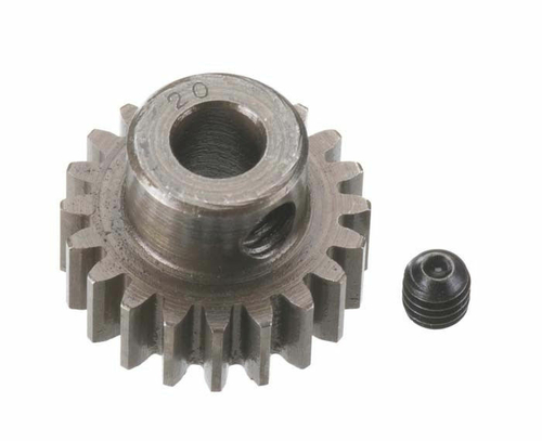 Robinson Racing RRP8720 20 Tooth 0.8 Hard Bore Pinion - 5 mm