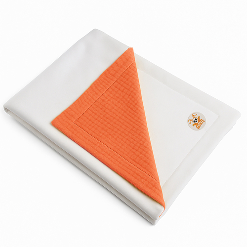 Organic Cotton Fleece Blanket -  Strawberry