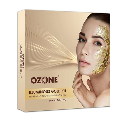 Illuminous Gold Facial Kit For All Skin Type