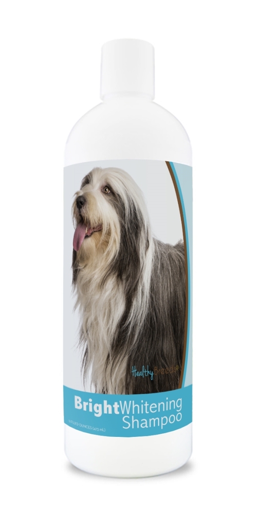 Healthy Breeds 840235179207 12 oz Bearded Collie Bright Whitening Sham