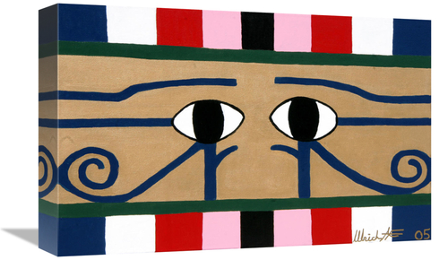 Global Gallery GCS-479188-1218-142 12 x 18 in. Egyptian Eyes Art Print