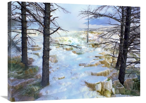 Global Gallery GCS-452085-2432-142 24 x 32 in. Travertine Formations&#