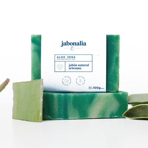 Jabón Aloe Vera 100g - Aloe Vera Soap